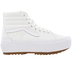 Vans Men’s Sk8-Hi Stacked (Canvas) True WhiteVN0A4BTWL5R Platforms Sneakers
