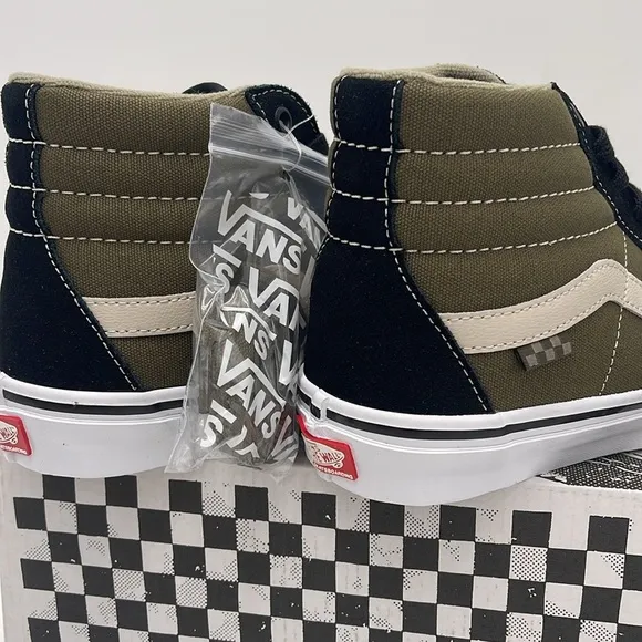Vans Men’s Skate Sk8-Hi Black/OliveVN0A5FCCBKO Sneakers