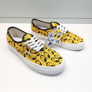 Vans Mooneyes Authentic 44D Anaheim Factory Yellow Black Canvas Casual Sneakers
