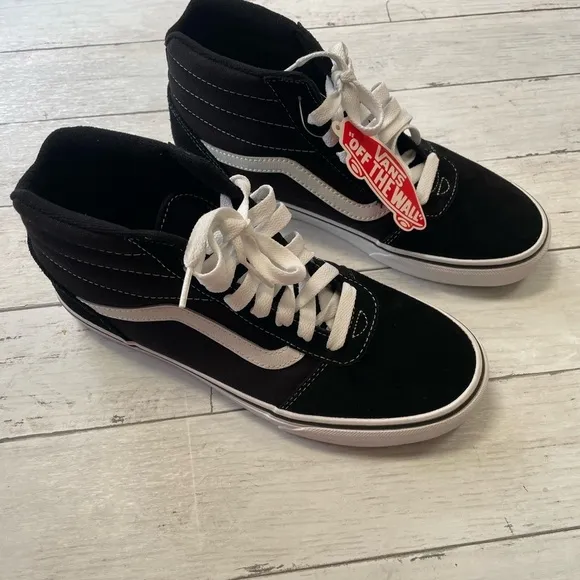 Vans Off The Wall - SK8 Hi - Sneakers - Black - men  Unisex - 8.5 NEW