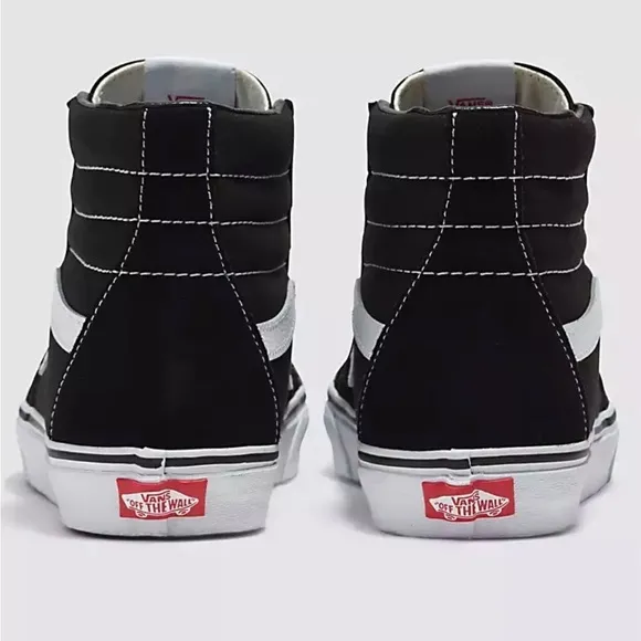 Vans Off The Wall - SK8 Hi - Sneakers - Black - men  Unisex - 8.5 NEW
