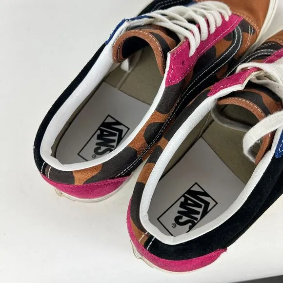 Vans Old Skool 36 DX Sneakers Men 11 Multicolor Lace Up Skateboard Shoes 507452