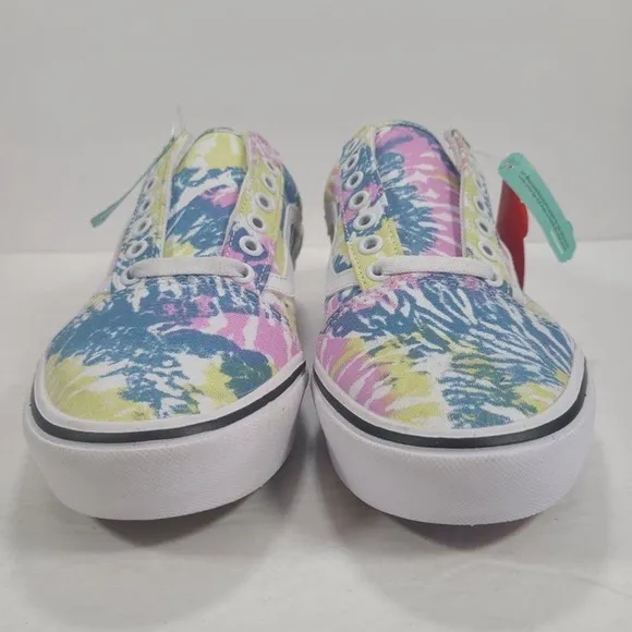 Vans Old Skool Comfycush Tie Dye Sneakers Women Size 9.5 Men Size 8