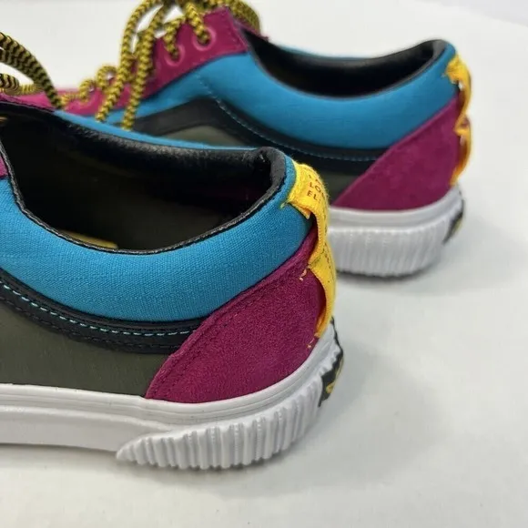 Vans Old Skool TC Lug 66 Supply Skate Sneakers Men's 6.5 Suede Colorblock