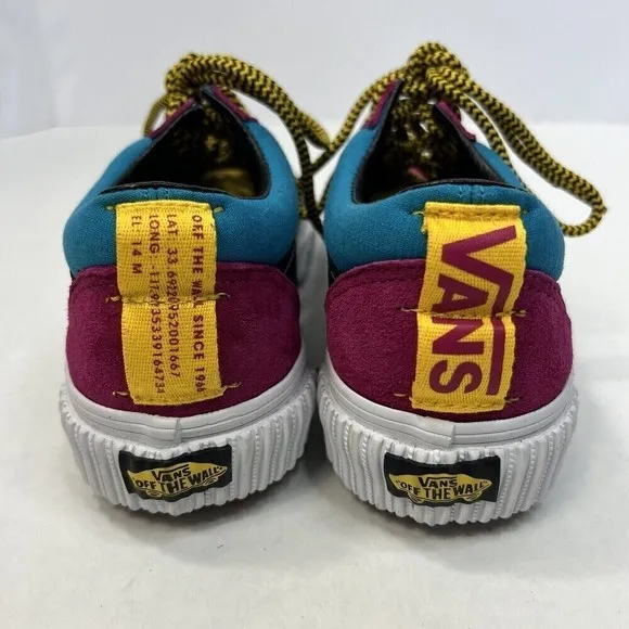 Vans Old Skool TC Lug 66 Supply Skate Sneakers Men's 6.5 Suede Colorblock