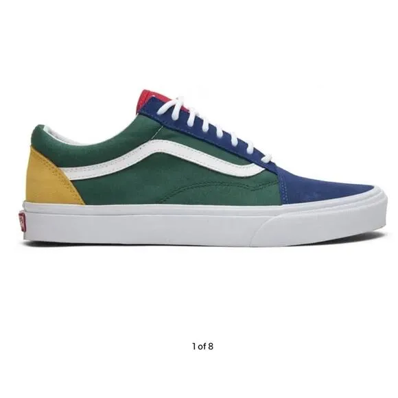 Vans Old Skool Yacht Club Sneakers Men’s Size 10 Shoe Suede Canvas Skate NWOT