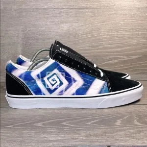 Vans Old Skool x Karl Jacob’s Dream Smp Men’s Sz 13 Black Suede Anime Sneakers