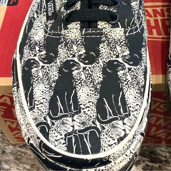 Vans Opening Ceremony x Authentic Leopard Checker Sneakers Womens Size 9 NIB