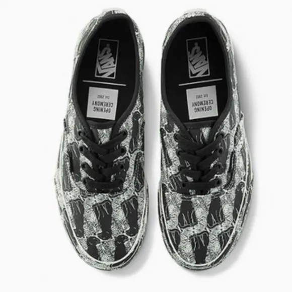 Vans Opening Ceremony x Authentic Leopard Checker Sneakers Womens Size 9 NIB