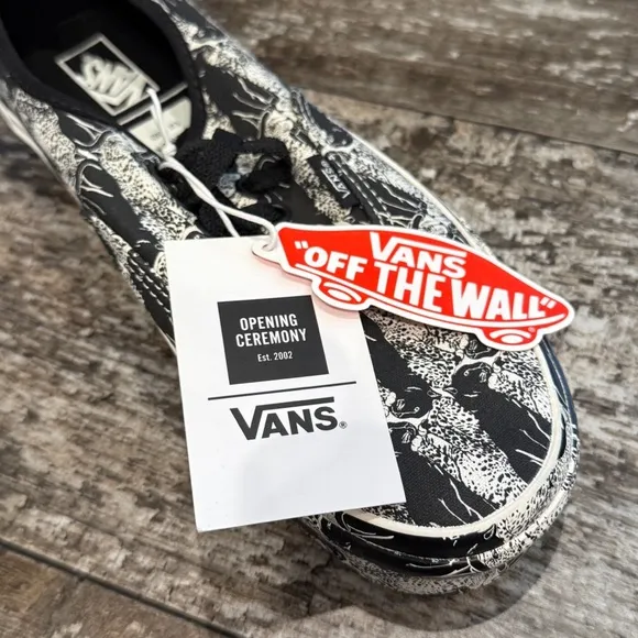 Vans Opening Ceremony x Authentic Leopard Checker Sneakers Womens Size 9 NIB