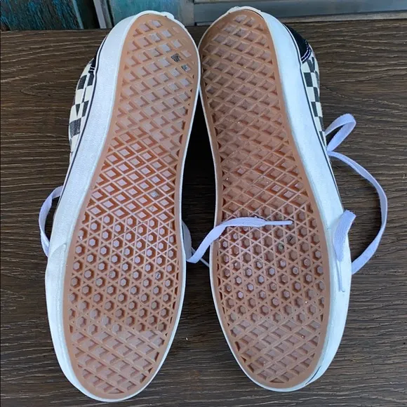 Vans primary check old skool sneakers black white