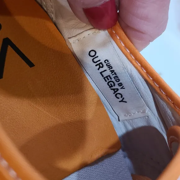 Vans quality NWT 🏷️Orange Pro LX Sneakers &quot;Our Legacy&quot; Lace Up 12
