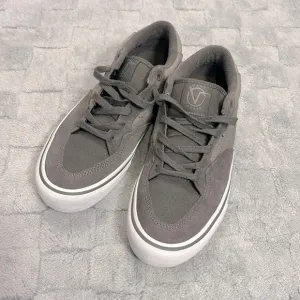 Vans Rowan Pro Mens Skate Granite/Rock Canvas Suede Skateboard Sneakers 500714