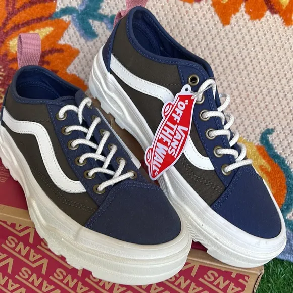 Vans Sentry Old Skool Waxed Canvas Forest Night WMNS sneakers