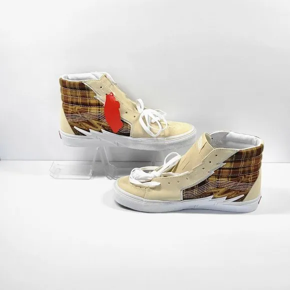 VANS SK8 hi bolt Liquid Biscotti sneakers Sz 12  NEW