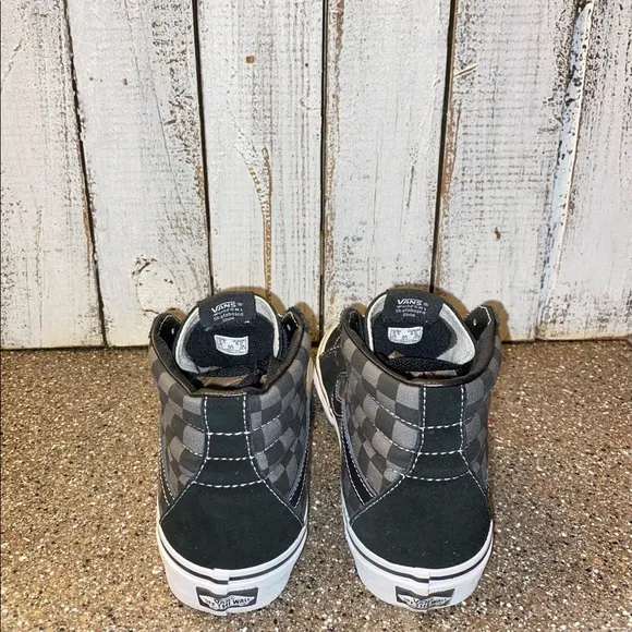 Vans SK8 Hi Checkerboard Sneakers