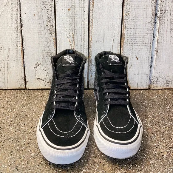 Vans SK8 Hi Checkerboard Sneakers