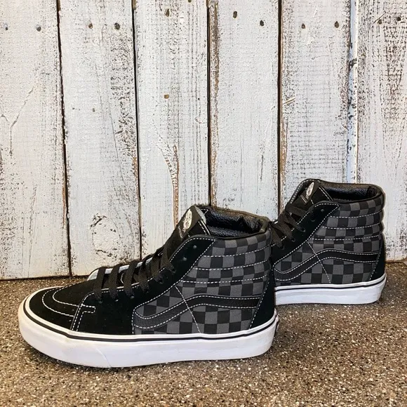 Vans SK8 Hi Checkerboard Sneakers