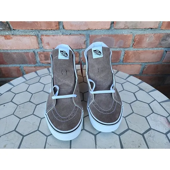 Vans Sk8-Hi Color Theory Walnut Brown Suede Size 11.5 Men's New VN0007NP1NU Rare