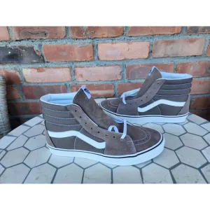 Vans Sk8-Hi Color Theory Walnut Brown Suede Size 11.5 Men's New VN0007NP1NU Rare