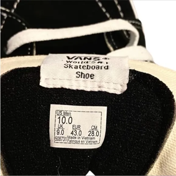 VANS Sk8-Hi Flash Skulls canvas high-top skate shoe NEW