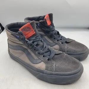 Vans Sk8-Hi Hedley And Bennett Womens 6.5 Gray Black Sneaker Shoes Casual Walk