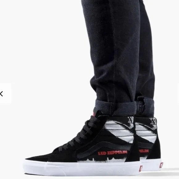 Vans Sk8-Hi Led Zepplin High Top Sneakers Size 6 Women
