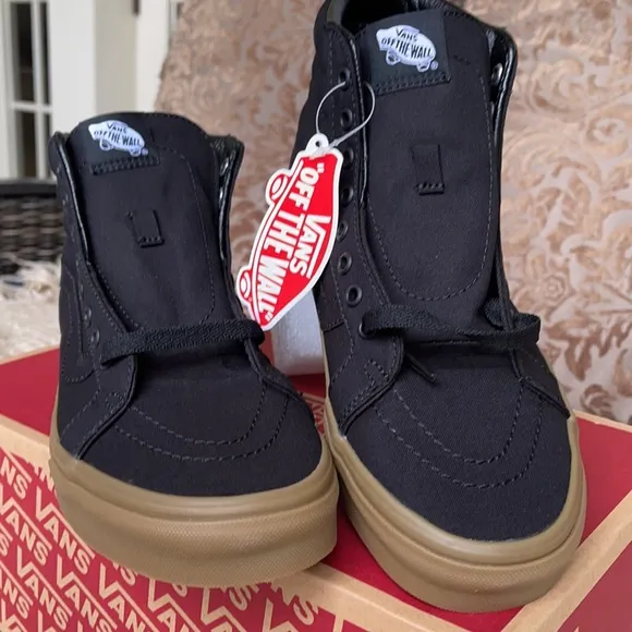 Vans Sk8-Hi Reissue Canvas Gum Black/Light Gum Men