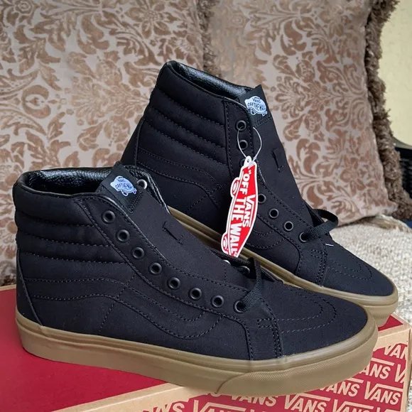 Vans Sk8-Hi Reissue Canvas Gum Black/Light Gum Men