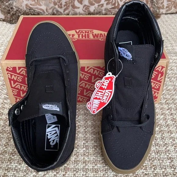 Vans Sk8-Hi Reissue Canvas Gum Black/Light Gum WMN