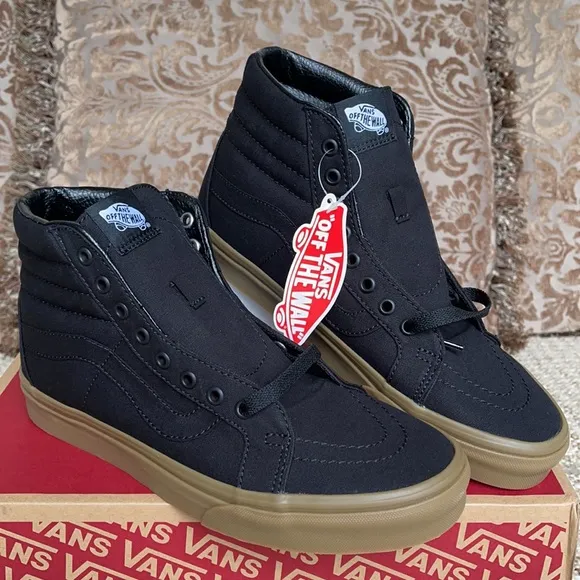 Vans Sk8-Hi Reissue Canvas Gum Black/Light Gum WMN