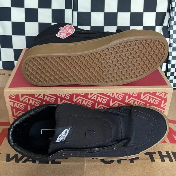 Vans Sk8-Hi Reissue Canvas Gum Black/Light Gum WMNS sneakers