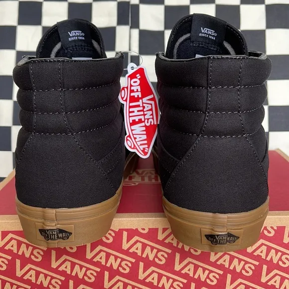 Vans Sk8-Hi Reissue Canvas Gum Black/Light Gum WMNS sneakers