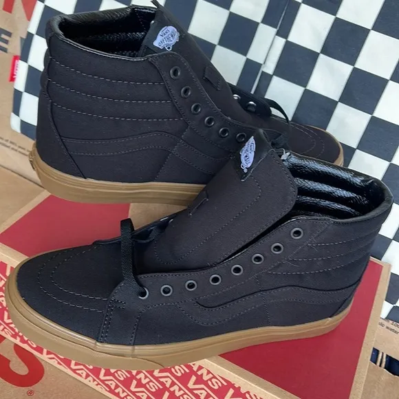 Vans Sk8-Hi Reissue Canvas Gum Black/Light Gum WMNS sneakers