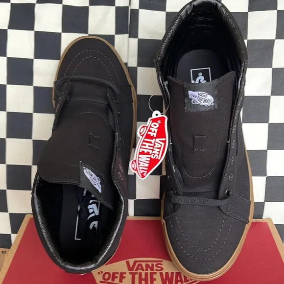 Vans Sk8-Hi Reissue Canvas Gum Black/Light Gum WMNS sneakers