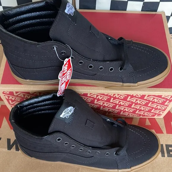 Vans Sk8-Hi Reissue Canvas Gum Black/Light Gum WMNS sneakers