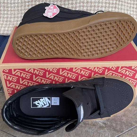 Vans Sk8-Hi Reissued Canvas Gum Black/Light Gum WM