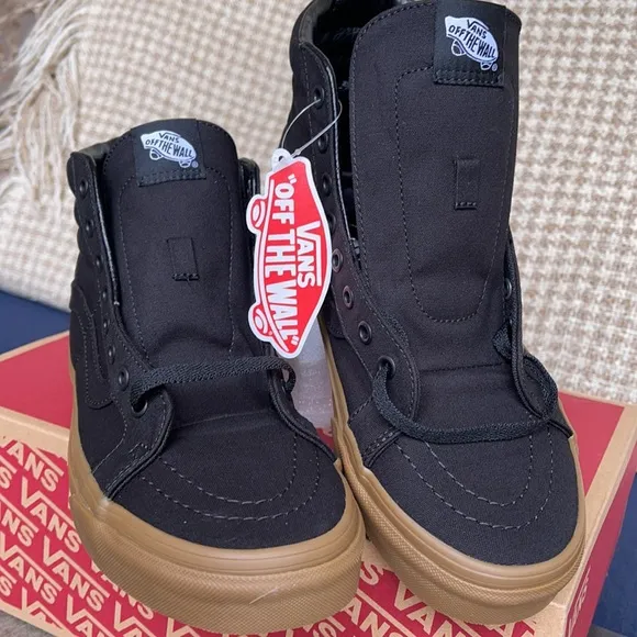Vans Sk8-Hi Reissued Canvas Gum Black/Light Gum WM
