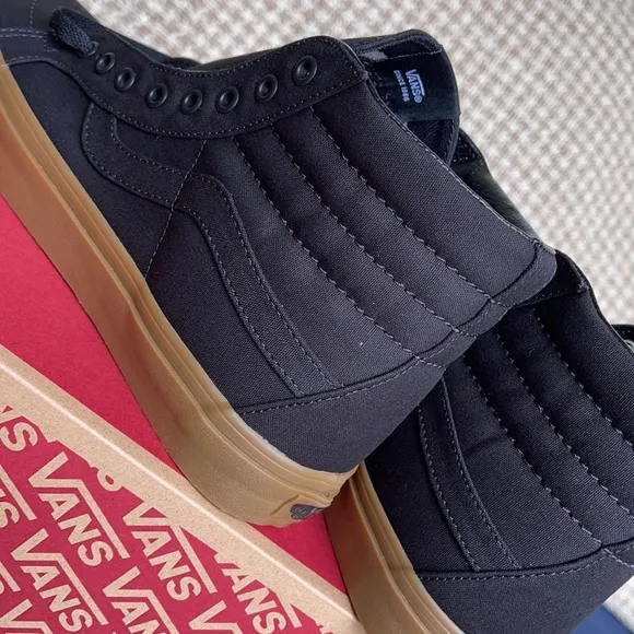 Vans Sk8-Hi Reissued Canvas Gum Black/Light Gum WM