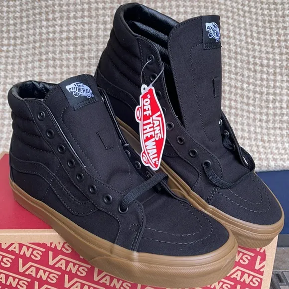 Vans Sk8-Hi Reissued Canvas Gum Black/Light Gum WM