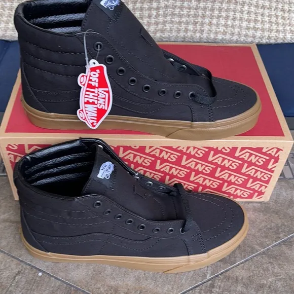 Vans Sk8-Hi Reissued Canvas Gum Black/Light Gum WM