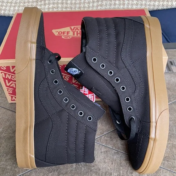 Vans Sk8-Hi Reissued Canvas Gum Black/Light Gum WM