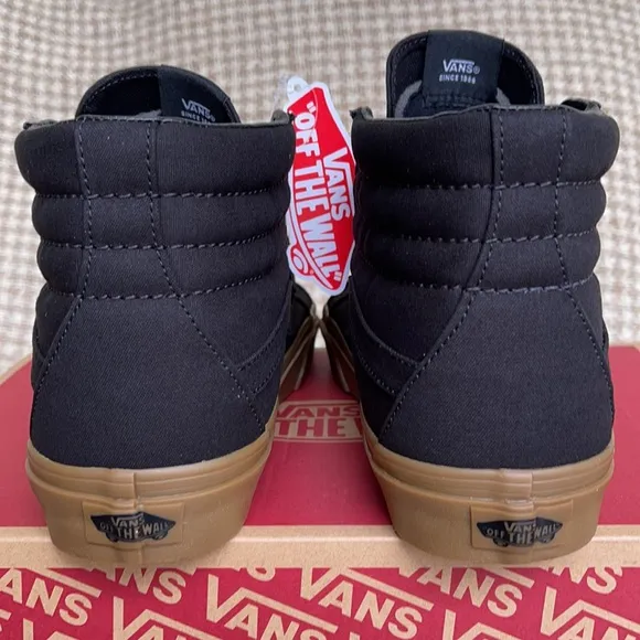 Vans Sk8-Hi Reissued Canvas Gum Black/Light Gum WM