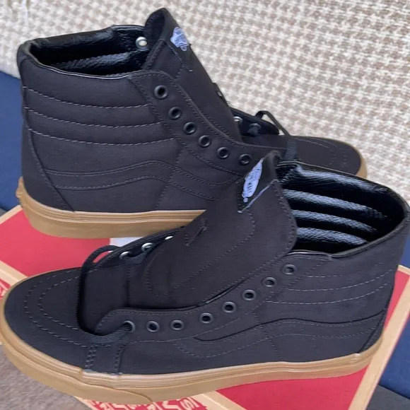 Vans Sk8-Hi Reissued Canvas Gum Black/Light Gum WM
