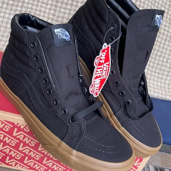 Vans Sk8-Hi Reissued Canvas Gum Black/Light Gum WM