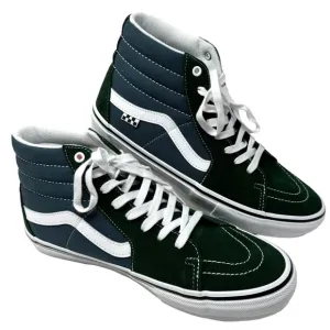 VANS Sk8-Hi Skate Sneakers Suede Canvas Green Black Men Size Casual VN0A5FCCBD6