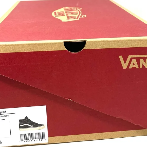 VANS Sk8-Hi Tapered Shoe High Top Canvas Gray Women's Size Sneakers VN0A5KRUMCG