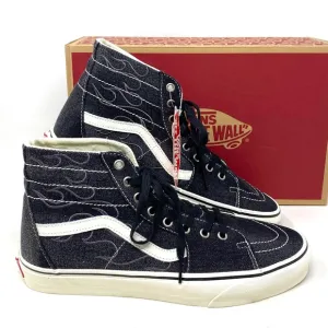 VANS Sk8-Hi Tapered Shoe High Top Canvas Gray Women's Size Sneakers VN0A5KRUMCG