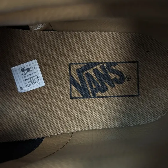 Vans SK8-HI Top Check Research Black Brown Boxing Wasp Canvas Suede Sneakers 11