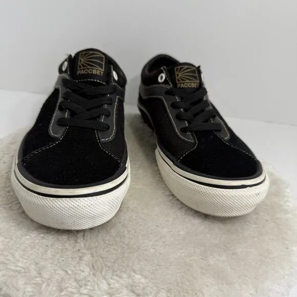 Vans Skate Bold Rassvet PACCBET Shoes Mens 6.5 Black Low Top Streetwear Casual